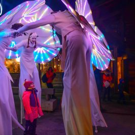 4 Nymphéas et une fillette