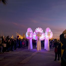 les Nymphéas, échassiers blancs lumineux