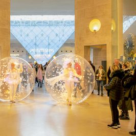 2 Danseuses-Bulles au Louvre à Paris