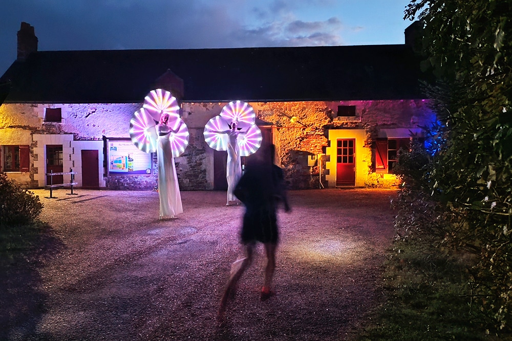 animation lumineuse